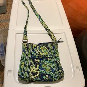 Vera Bradley over the shoulder hipster cross body bag.